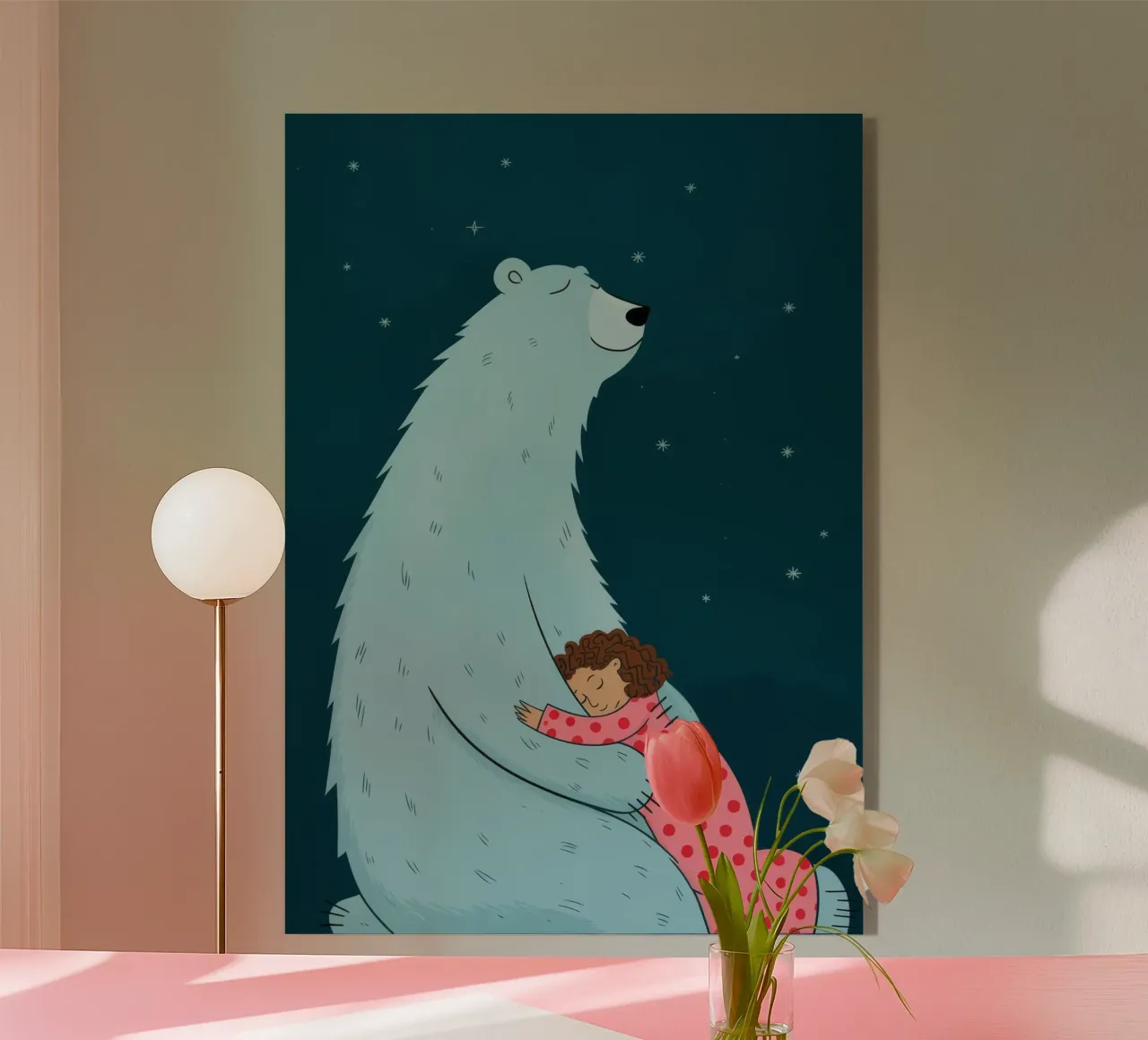 Notte degli abbracci con gli orsi plexiglass da Emery Kate