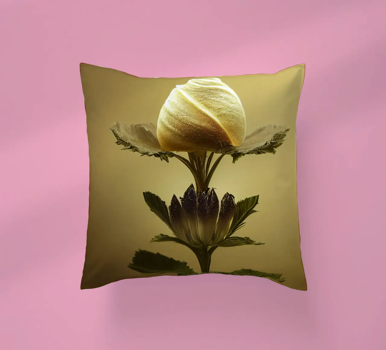 Macro Braamstruik kussen van Bold Blooms
