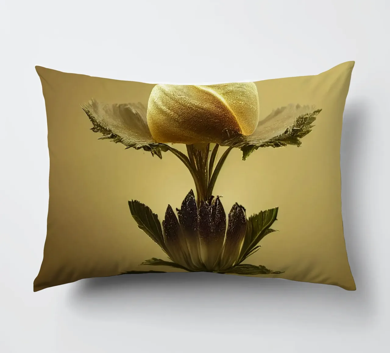 Macro Braamstruik kussen van Bold Blooms