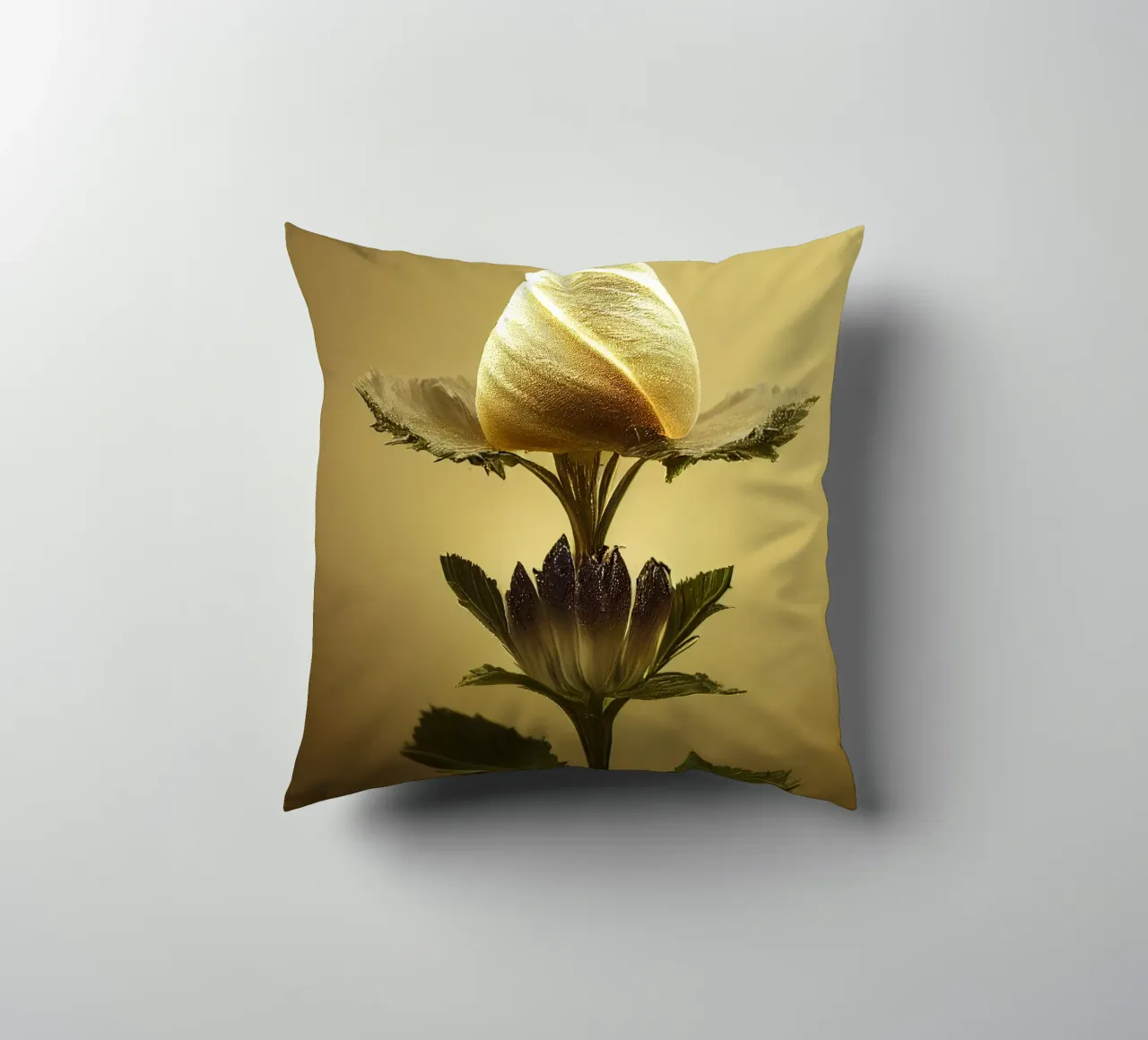 Macro Braamstruik kussen van Bold Blooms