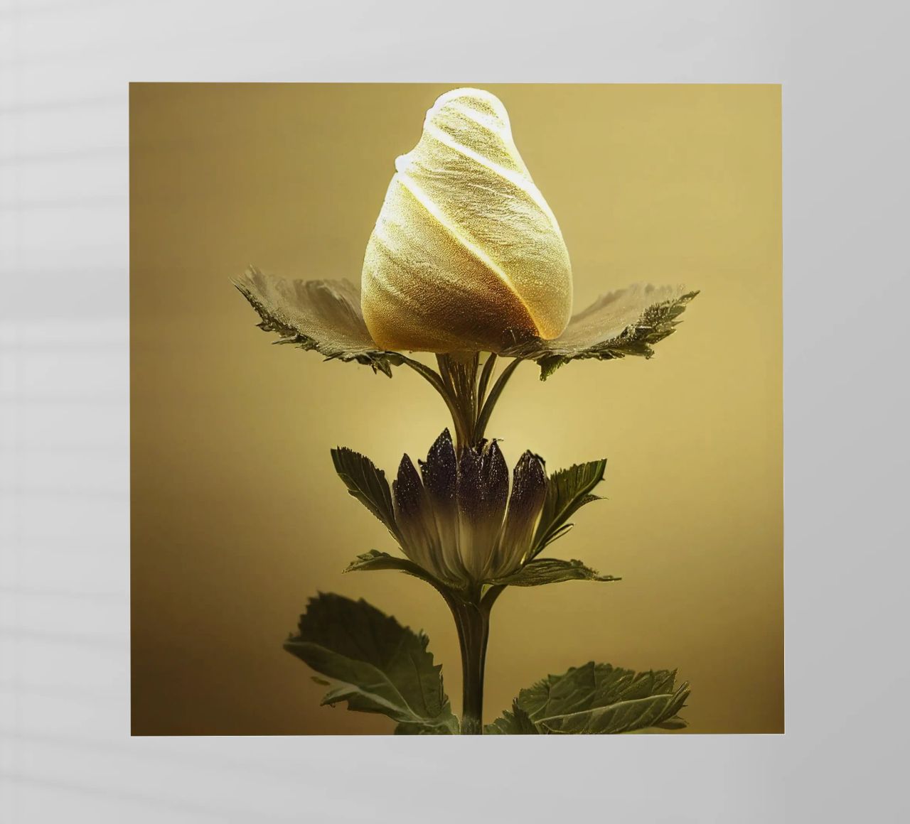 Macro bava di malva pellicola backlit da Bold Blooms