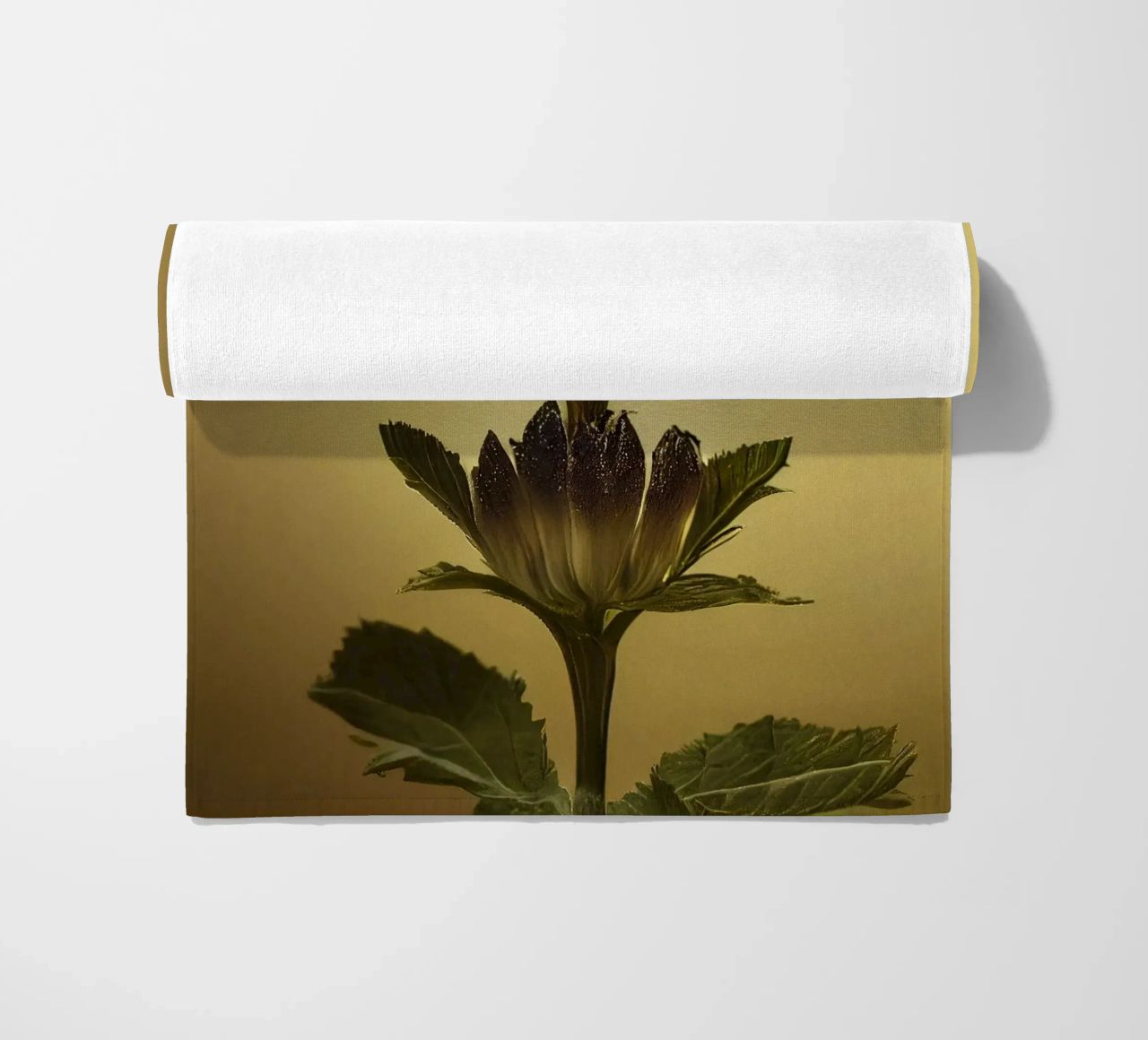Macro bava di malva telo mare da Bold Blooms
