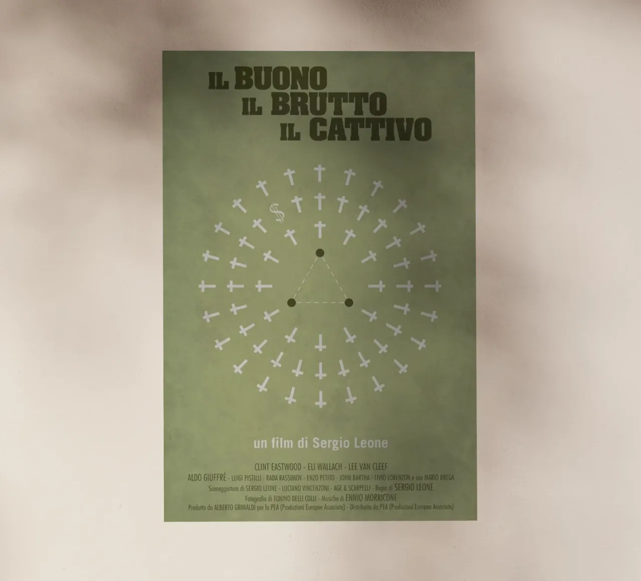 Il Buono Il Brutto il Cattivo backlit film by Federico Mancosu