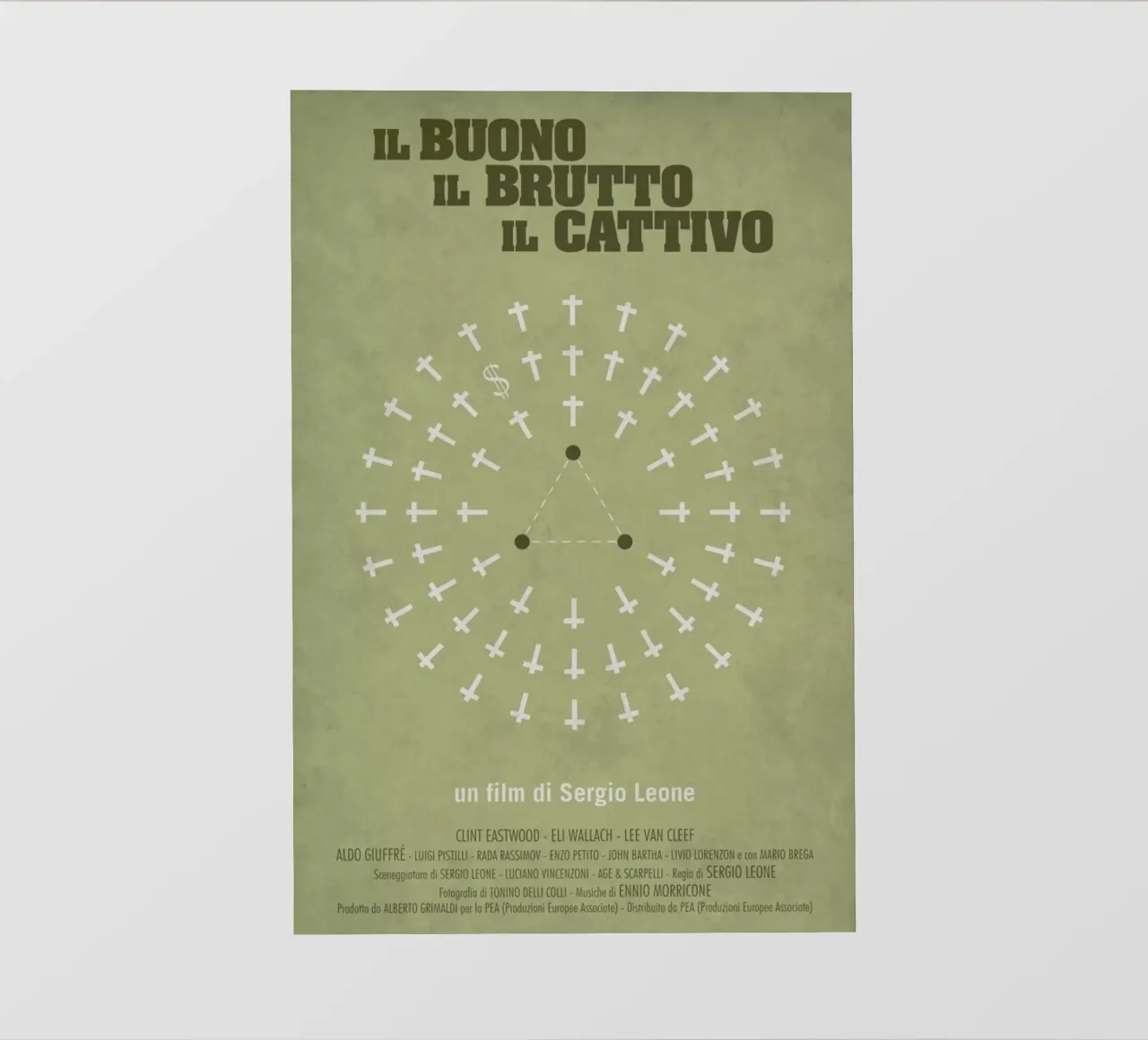 Il Buono Il Brutto il Cattivo backlit film by Federico Mancosu