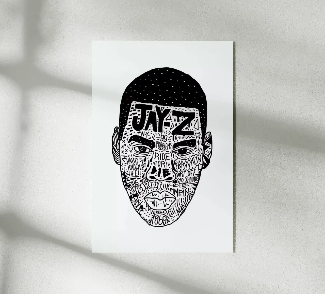 Jay Z plexiglass da Nick Cocozza