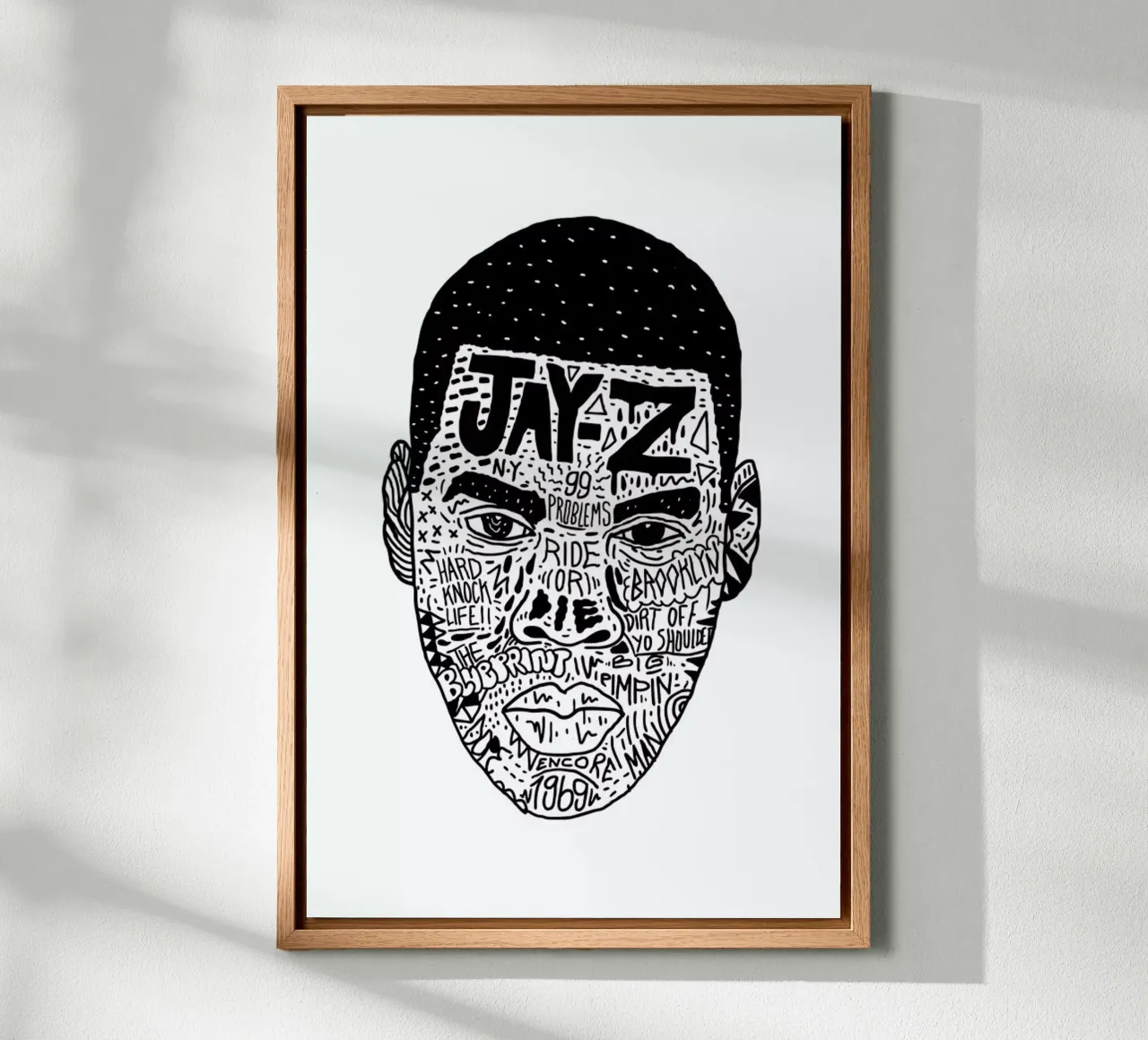 Jay Z tela da Nick Cocozza
