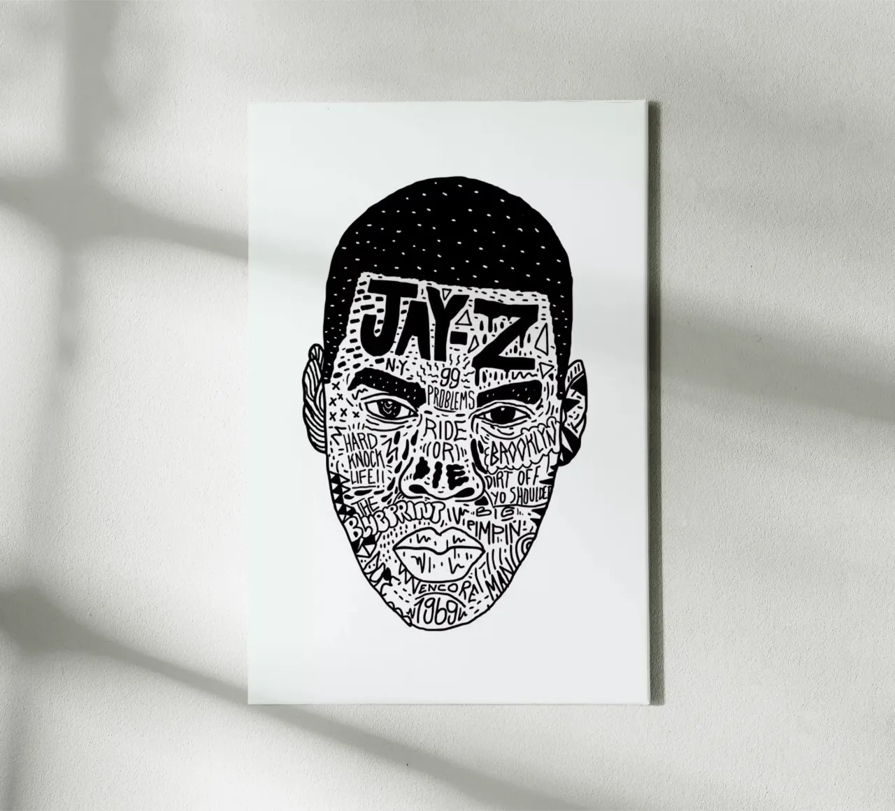 Jay Z tela da Nick Cocozza