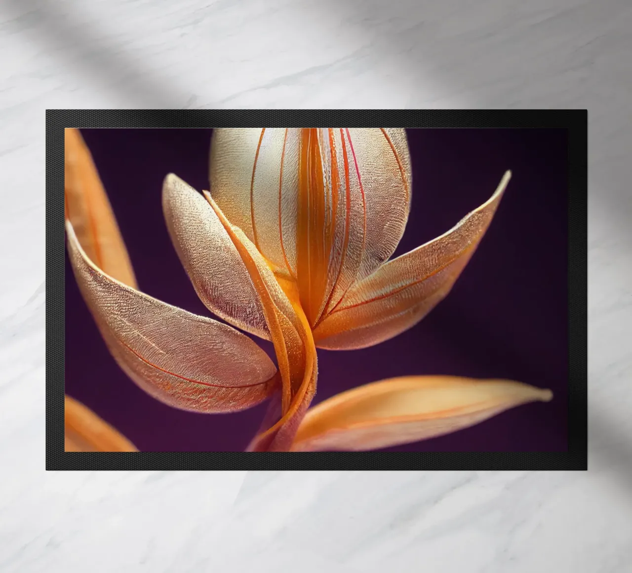 Macro Butea Monosperma Flower zerbino da Bold Blooms