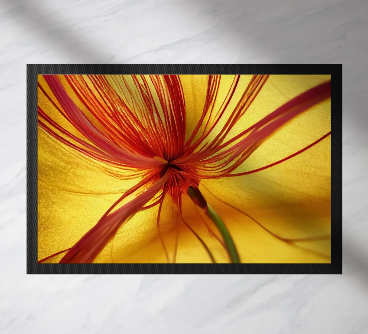 Macro Butea Monosperma Flower zerbino da Bold Blooms