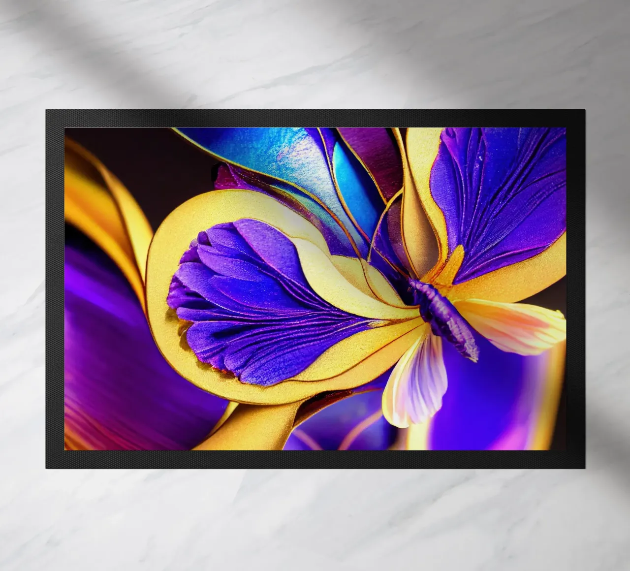 Macro Farfalla Fiore di pisello zerbino da Bold Blooms