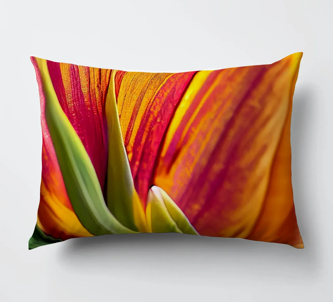 Macro fiore di giglio di Canna cuscino da Bold Blooms