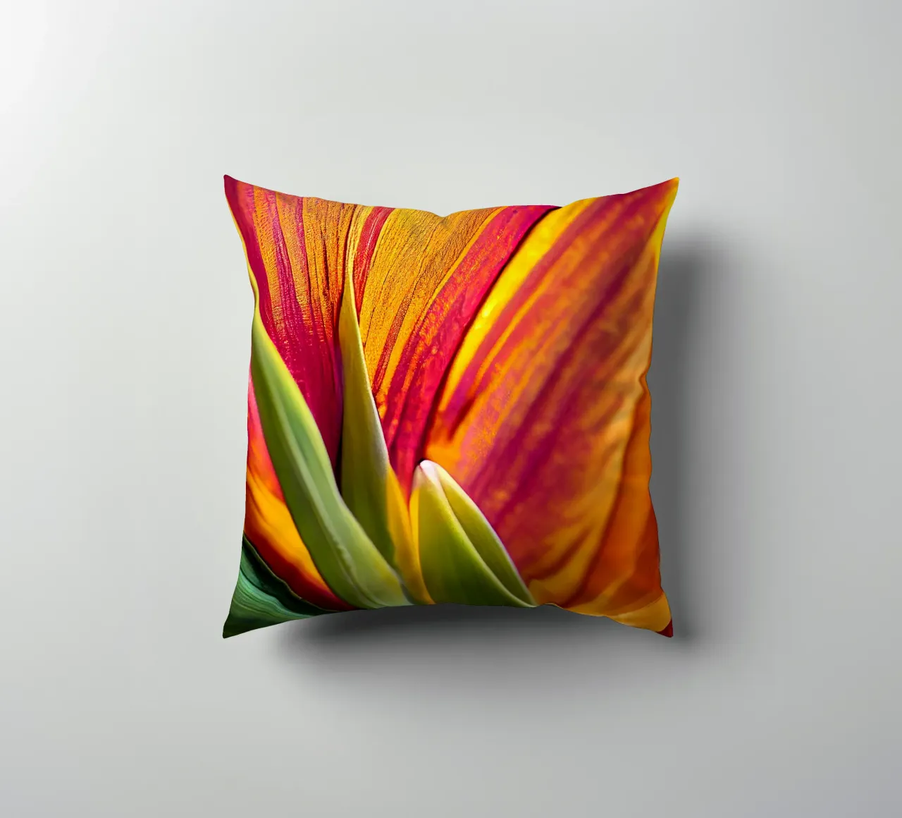 Macro fiore di giglio di Canna cuscino da Bold Blooms