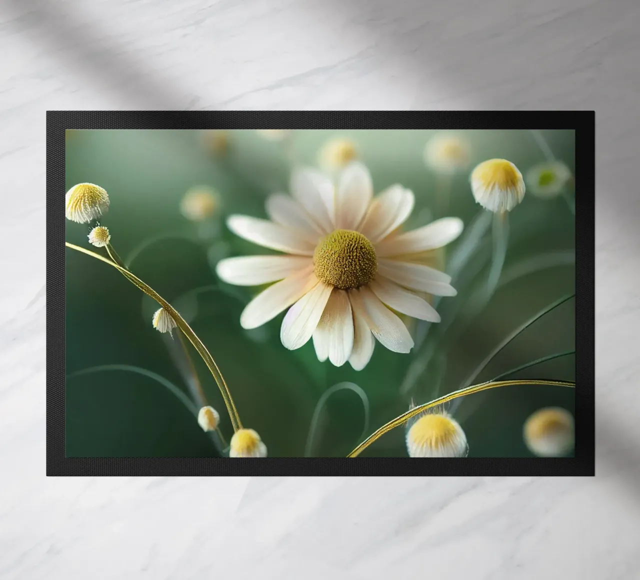 Fiore di camomilla macro zerbino da Bold Blooms
