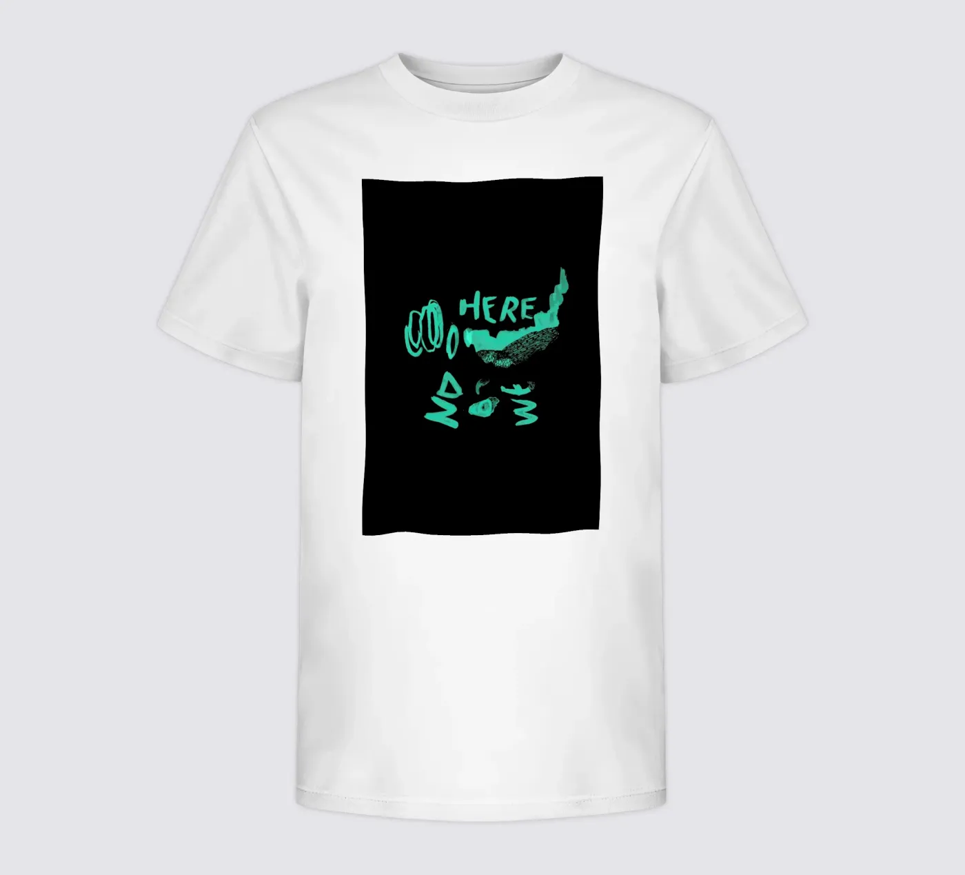 Nowhere kinder t-shirt van Daniela Roessler