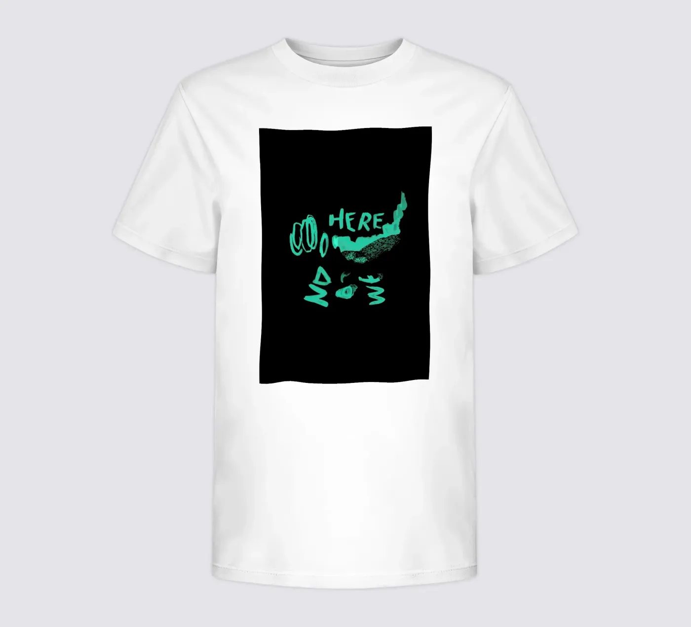 Nowhere kinder t-shirt van Daniela Roessler