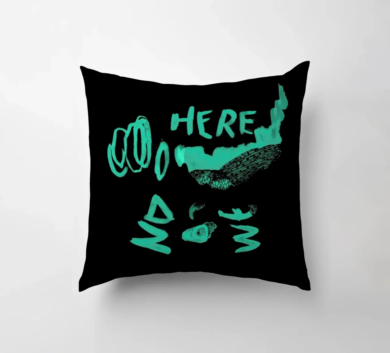 Nowhere decorative cushion by Daniela Roessler