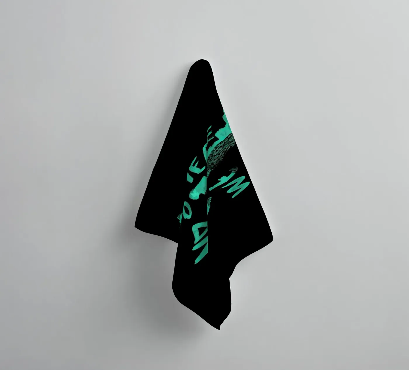 Nowhere badhanddoek van Daniela Roessler
