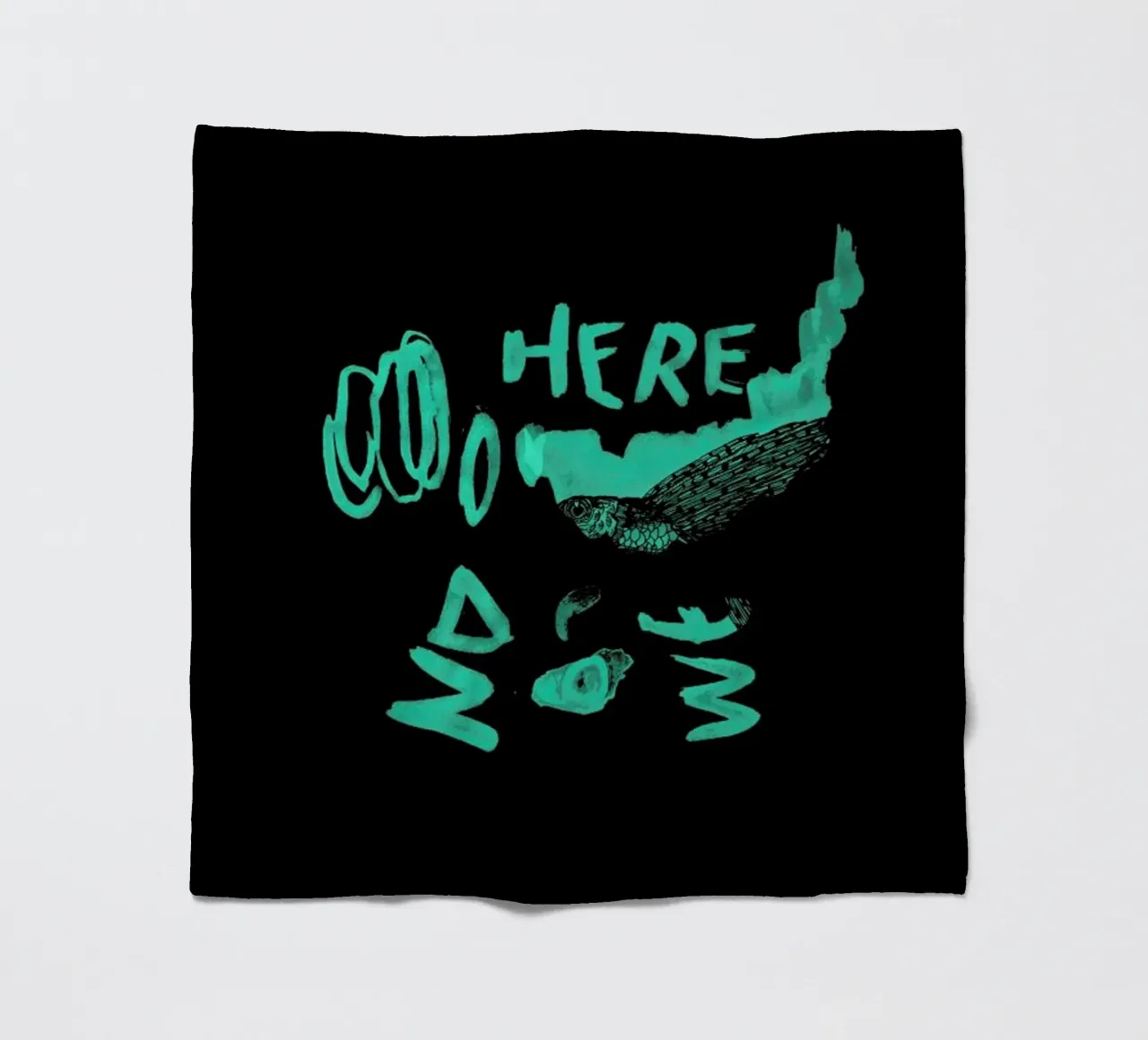 Nowhere Fleecedecke von Daniela Roessler