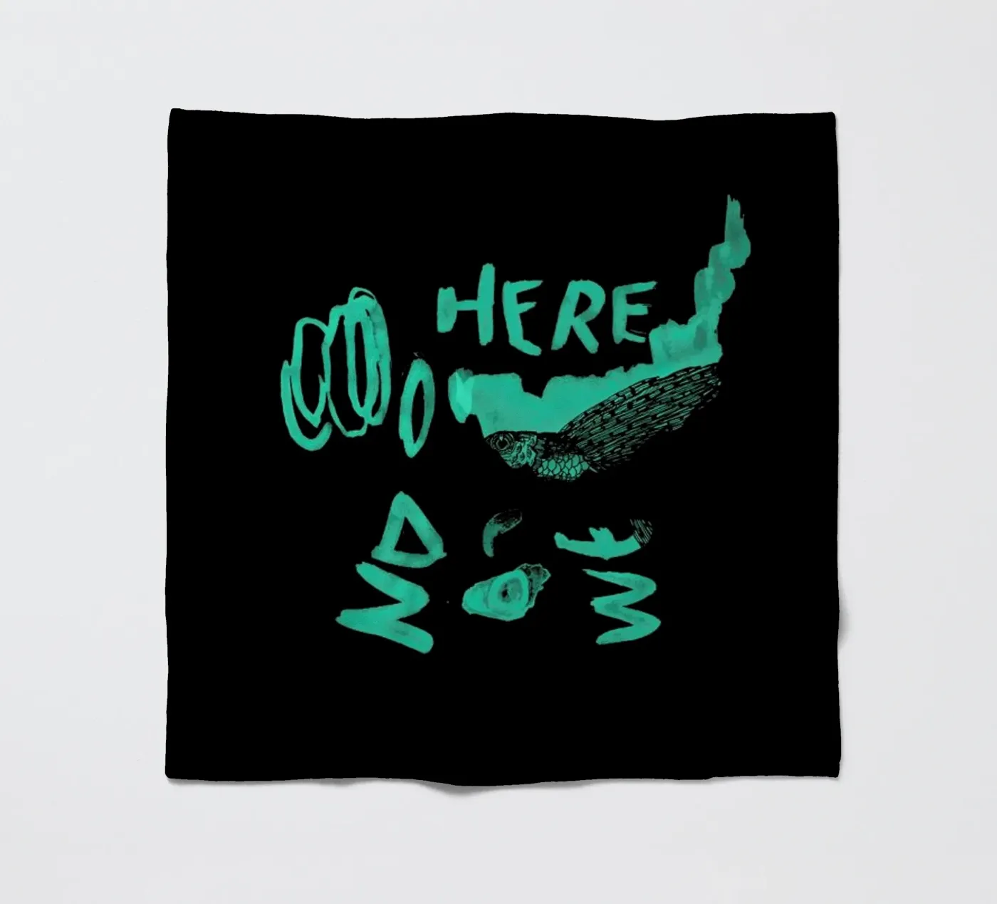 Nowhere fleecedeken van Daniela Roessler