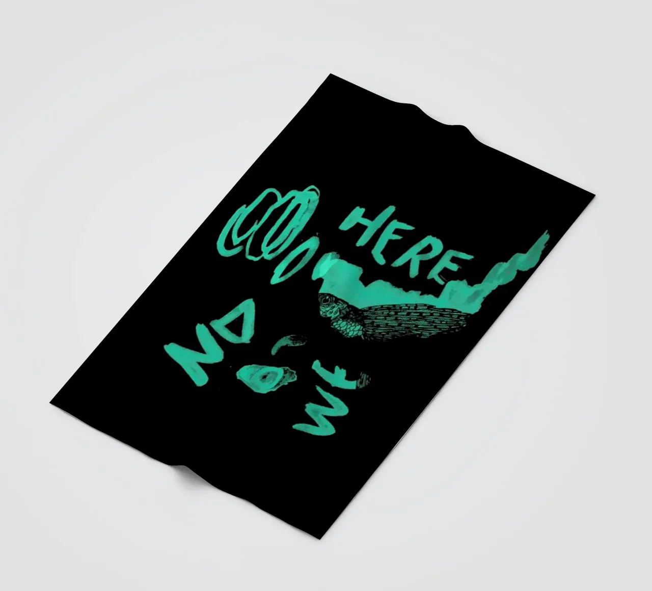 Nowhere Fleecedecke von Daniela Roessler