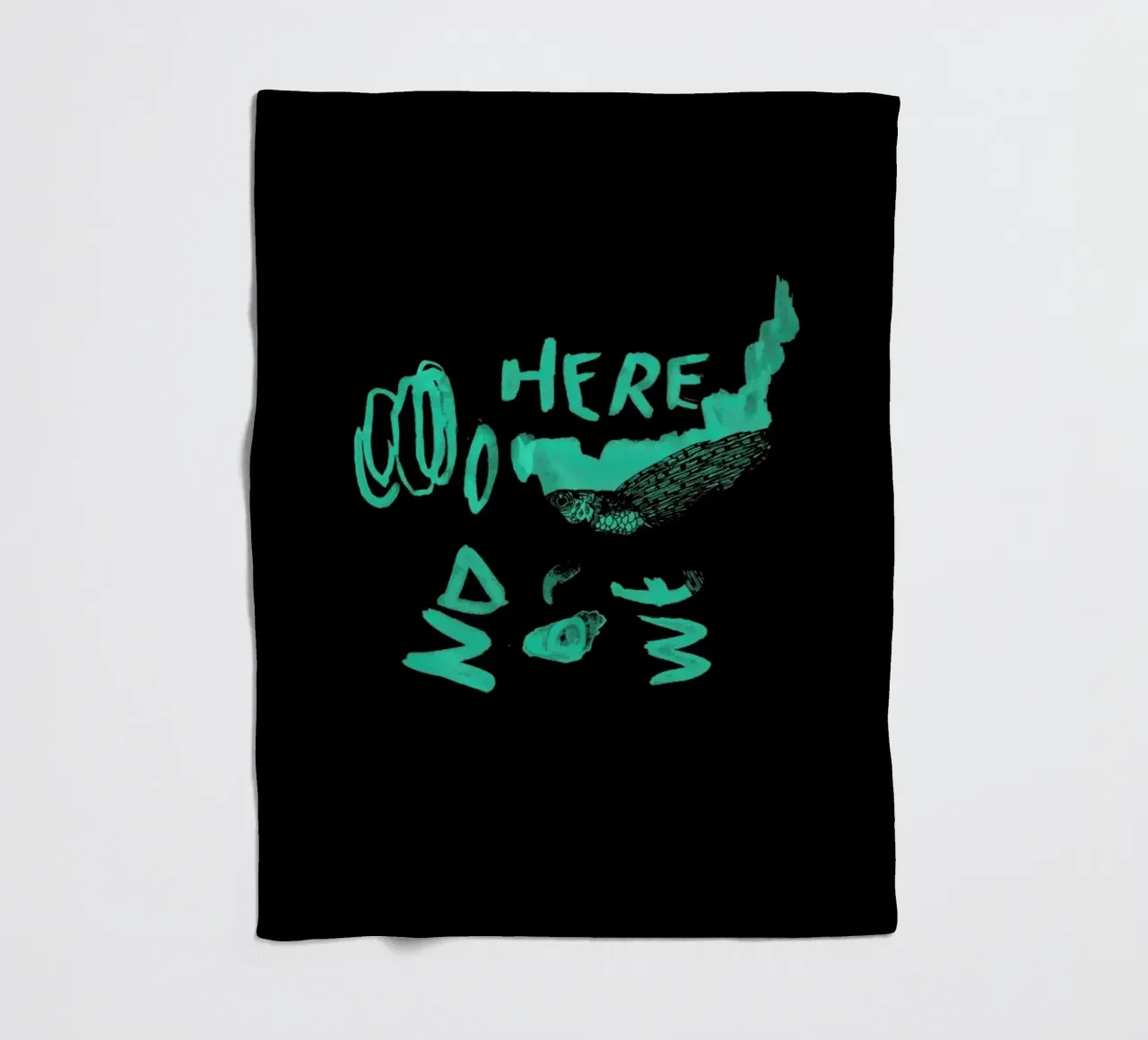 Nowhere Fleecedecke von Daniela Roessler