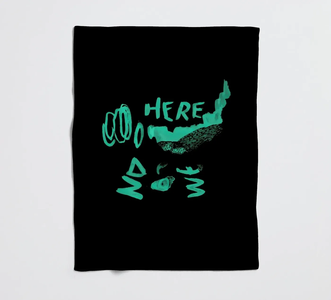 Nowhere fleecedeken van Daniela Roessler