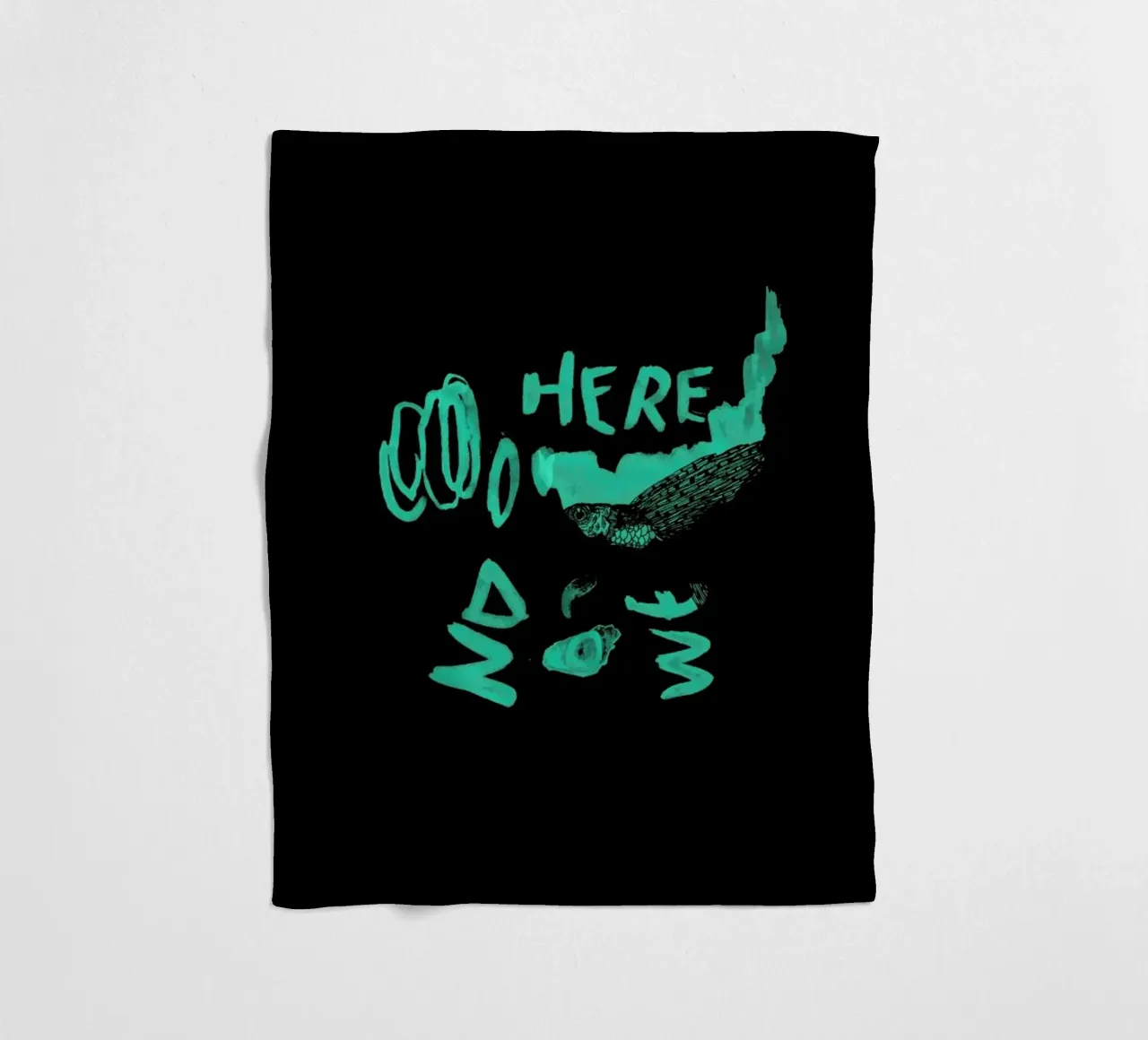 Nowhere Fleecedecke von Daniela Roessler