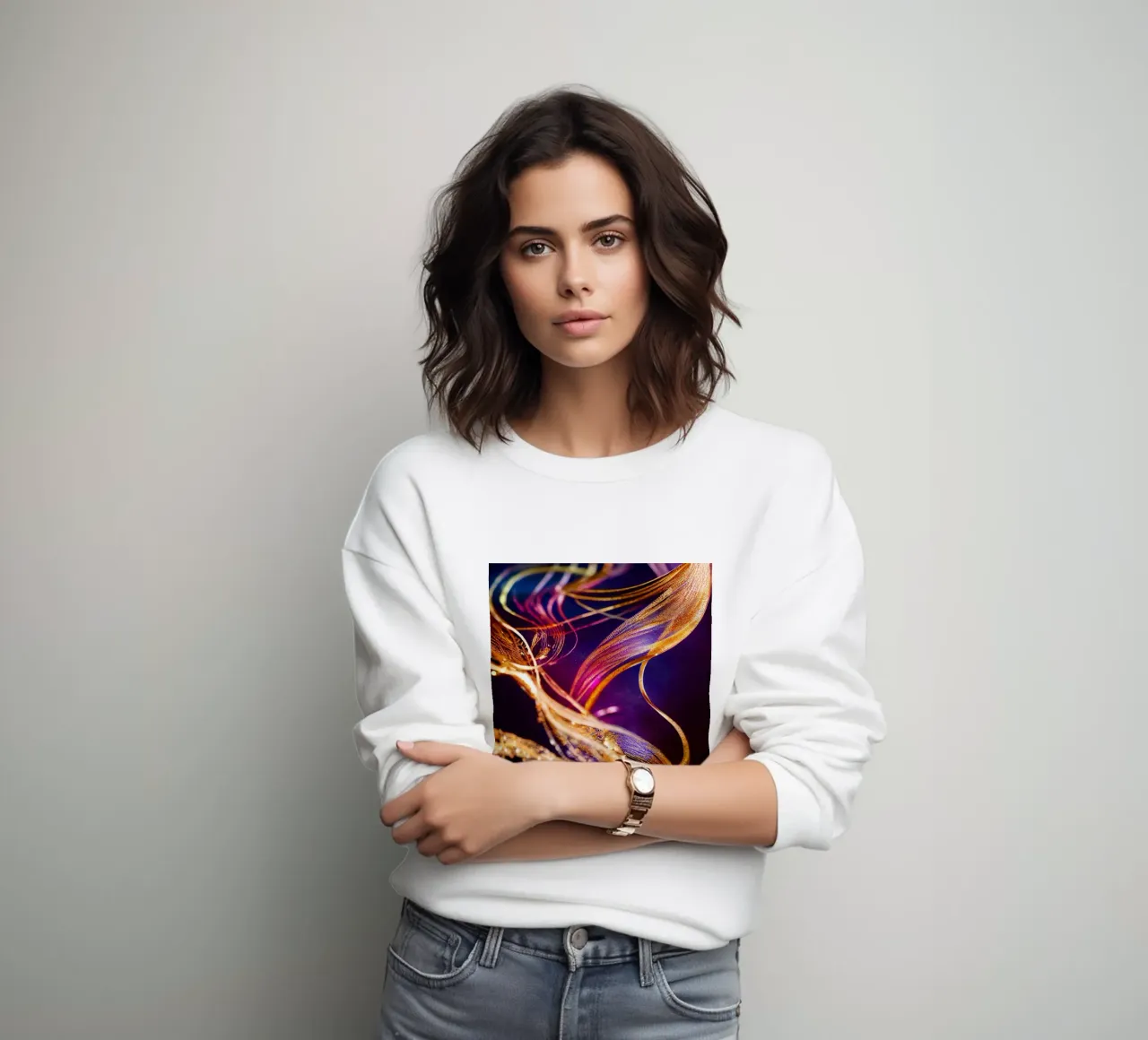 Fleur Macro Chandramallika sweat de Bold Blooms