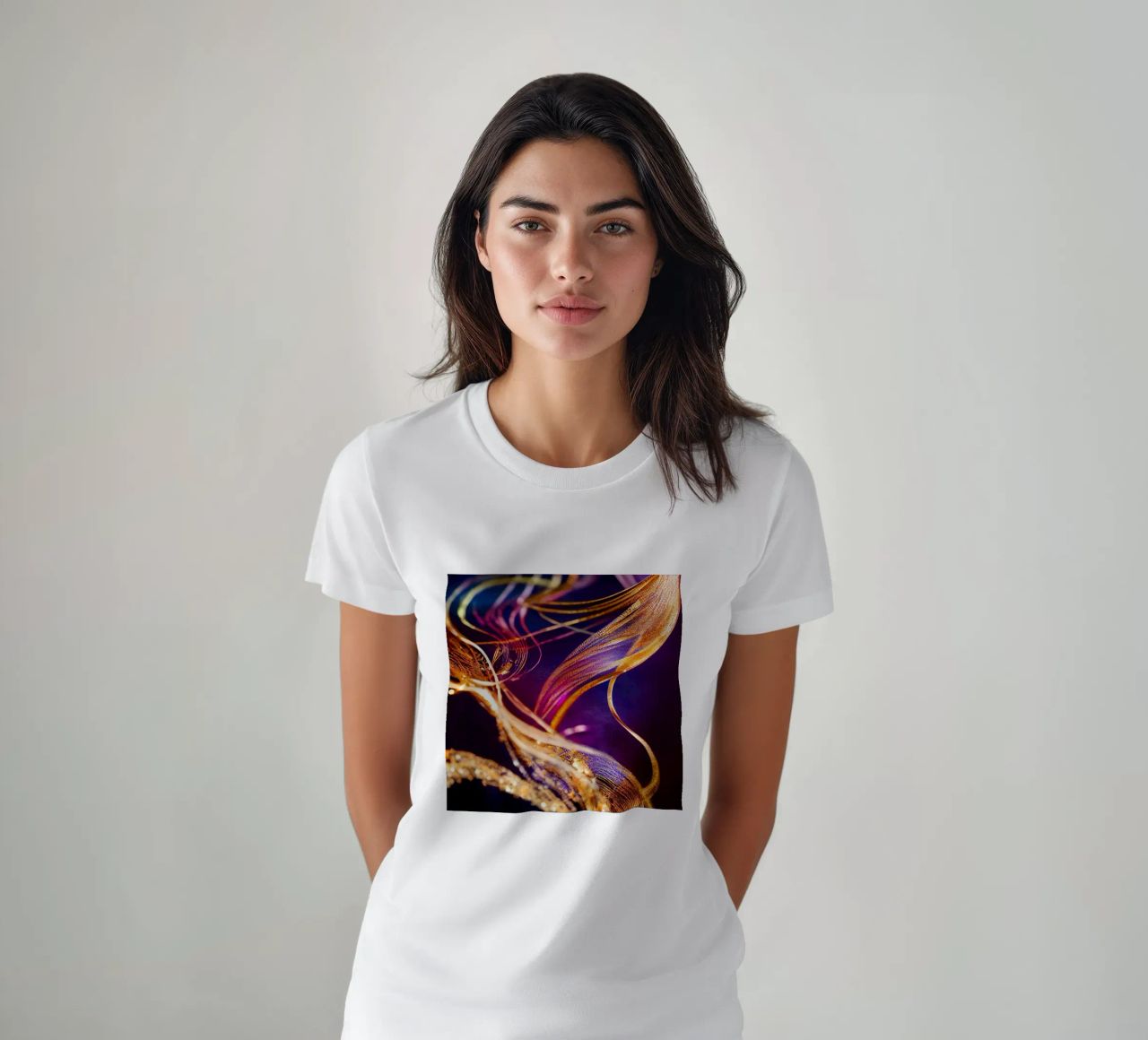 Fiore Macro Chandramallika t-shirt da Bold Blooms