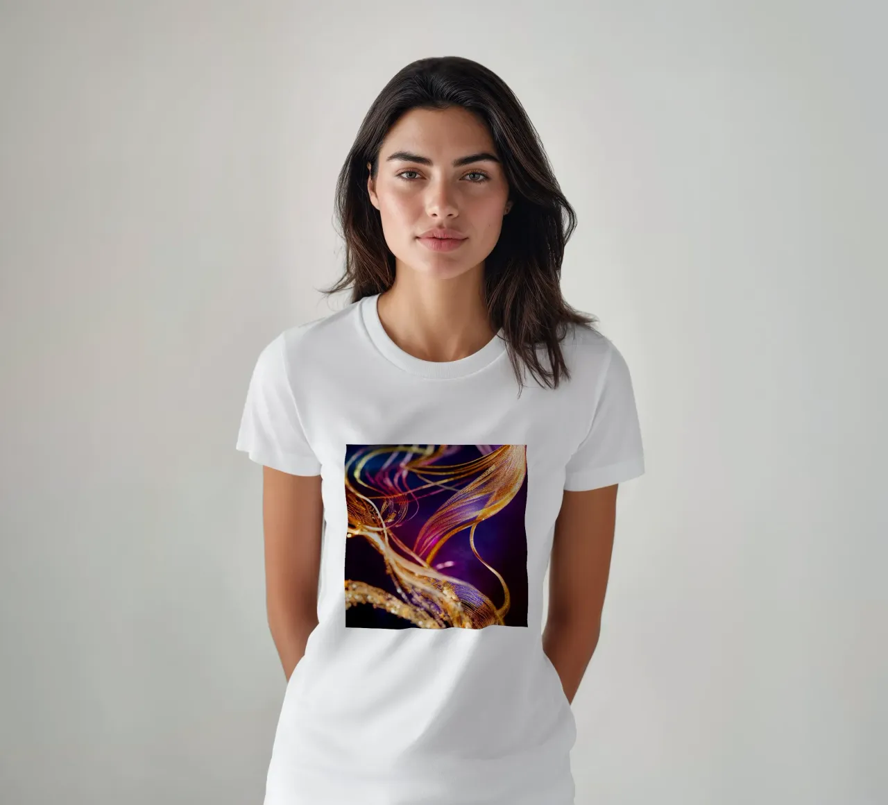 Macro Chandramallika Flower t-shirt by Bold Blooms