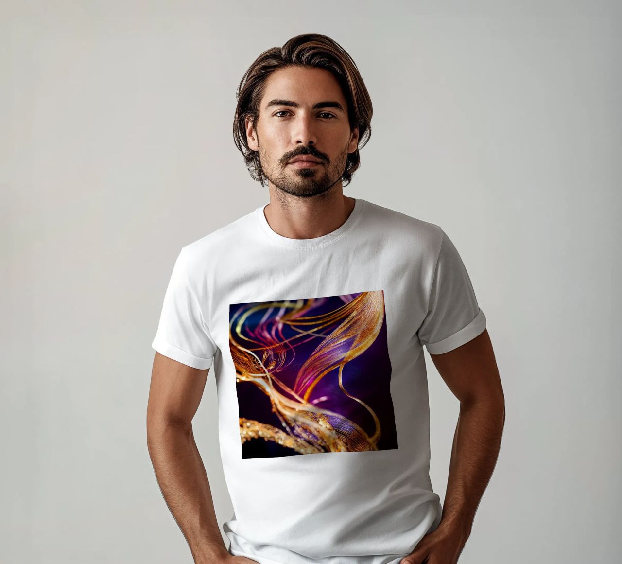 Fiore Macro Chandramallika t-shirt da Bold Blooms