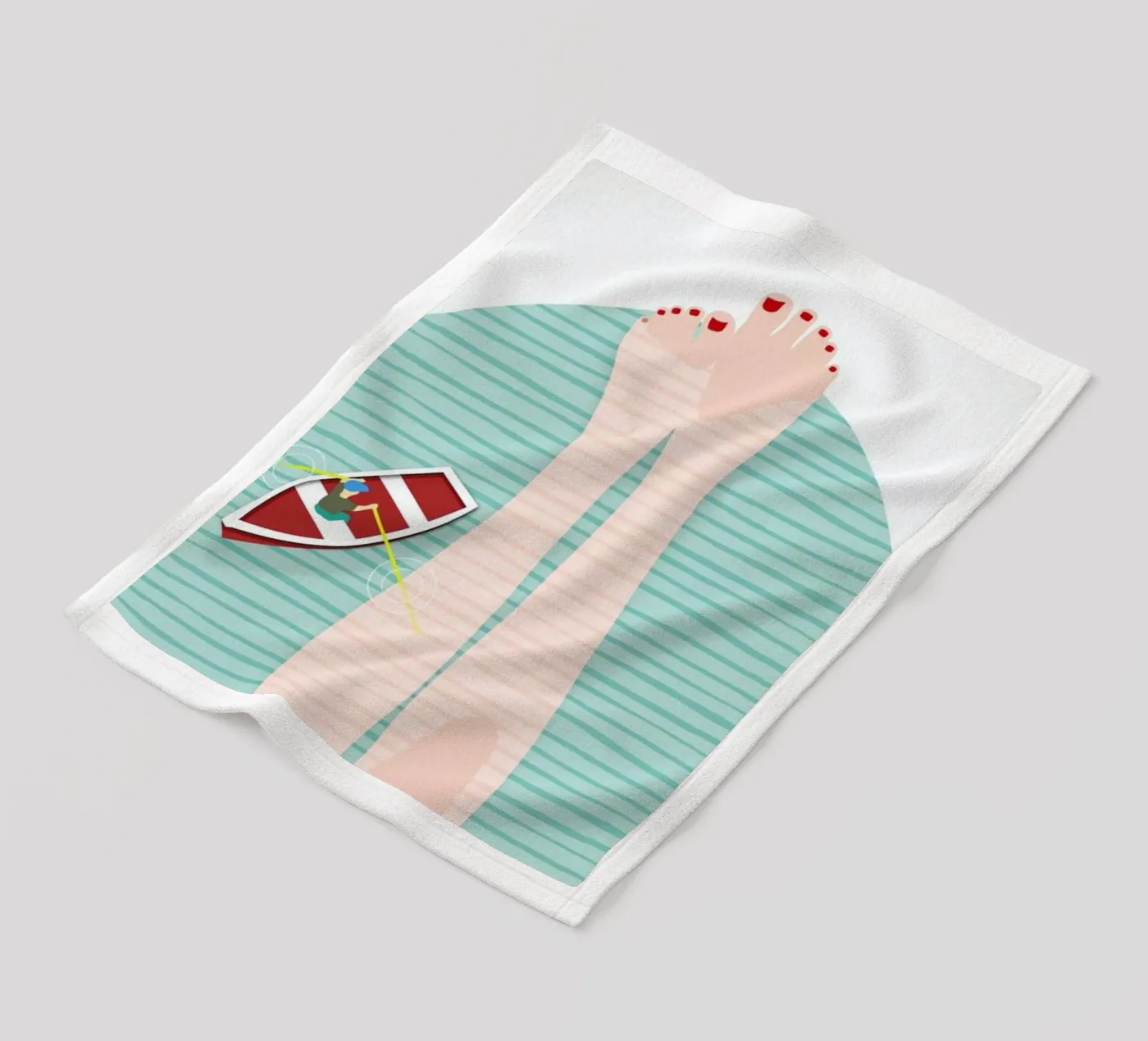 Badewanne Fleecedecke von Amy & Kurt