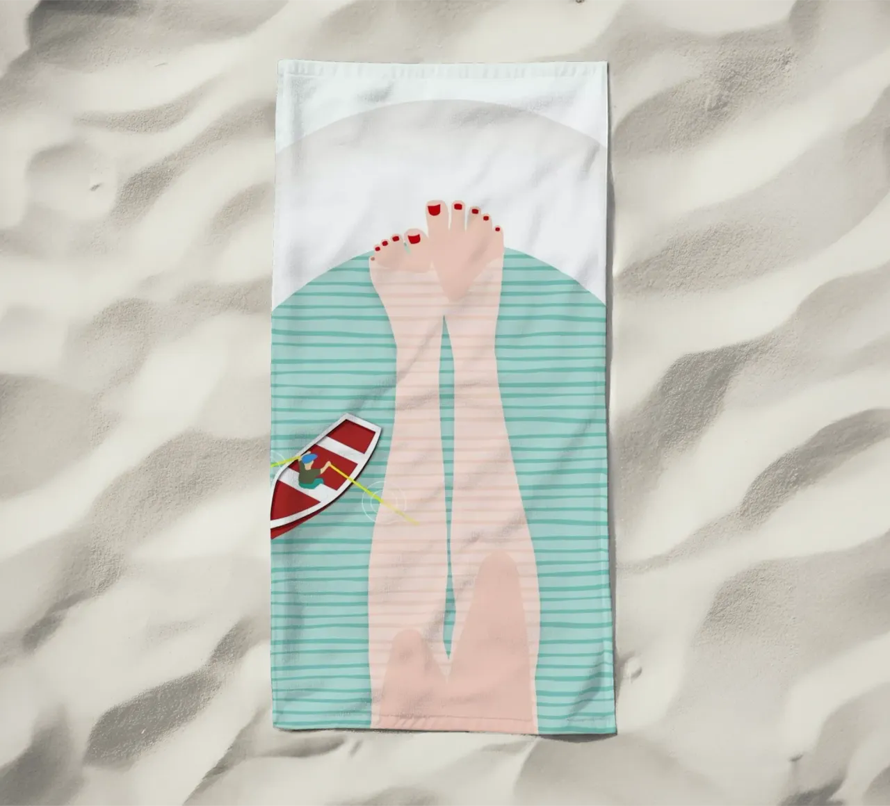 Badewanne telo mare da Amy & Kurt