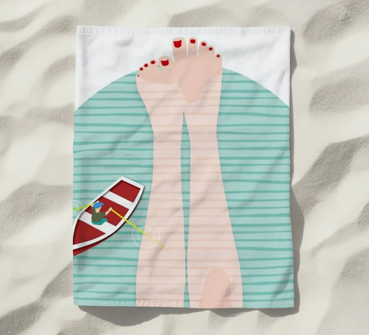 Badewanne telo mare da Amy & Kurt