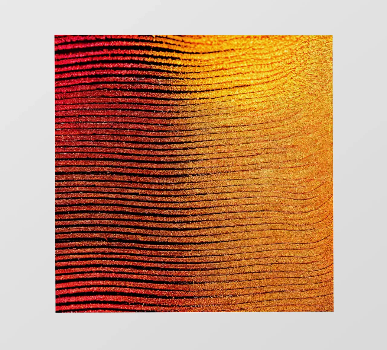 Macro Cobra Saffron Flower telo in pvc da Bold Blooms