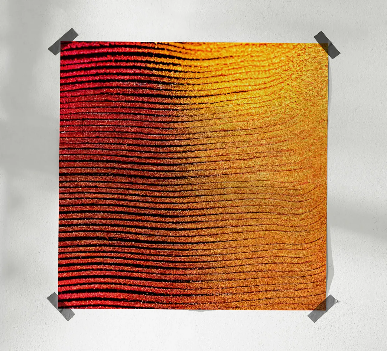 Macro Cobra Fleur de safran poster de Bold Blooms