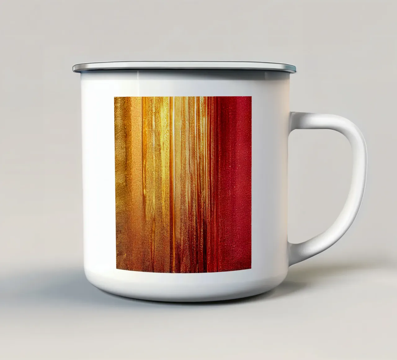 Macro Cockscomb Flower enamel mug by Bold Blooms