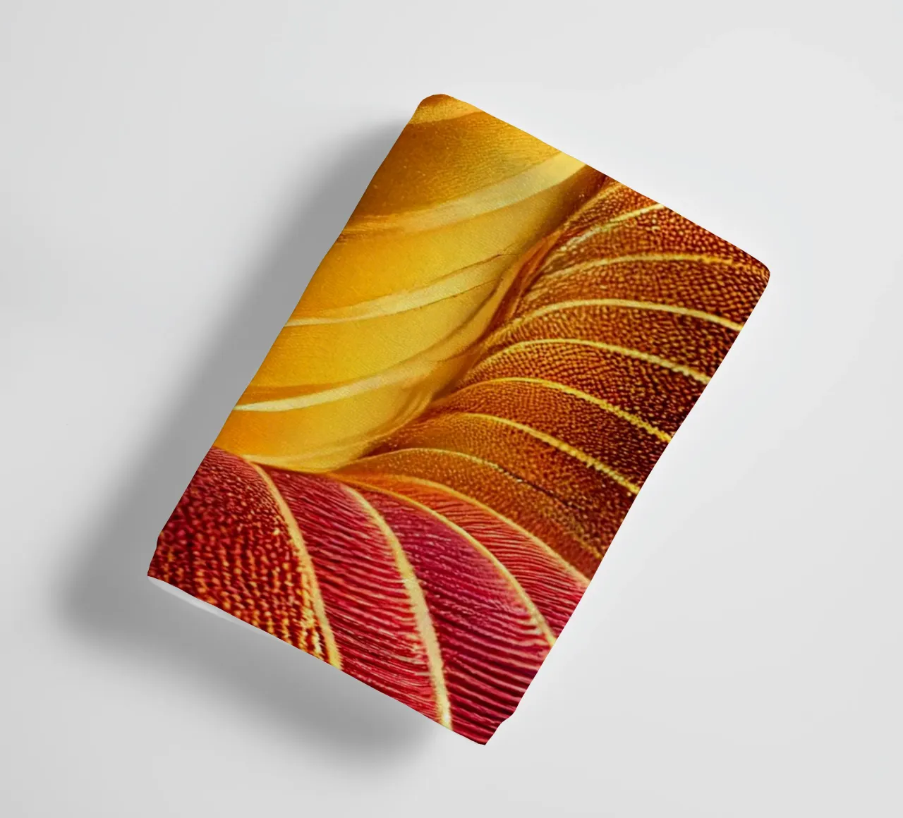 Macro Cockscomb Flower towel by Bold Blooms