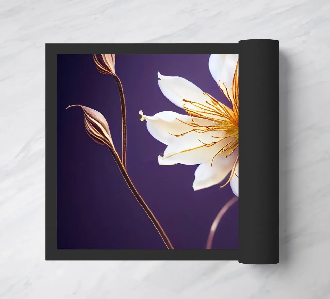 Macro fiore di aquilegia zerbino da Bold Blooms