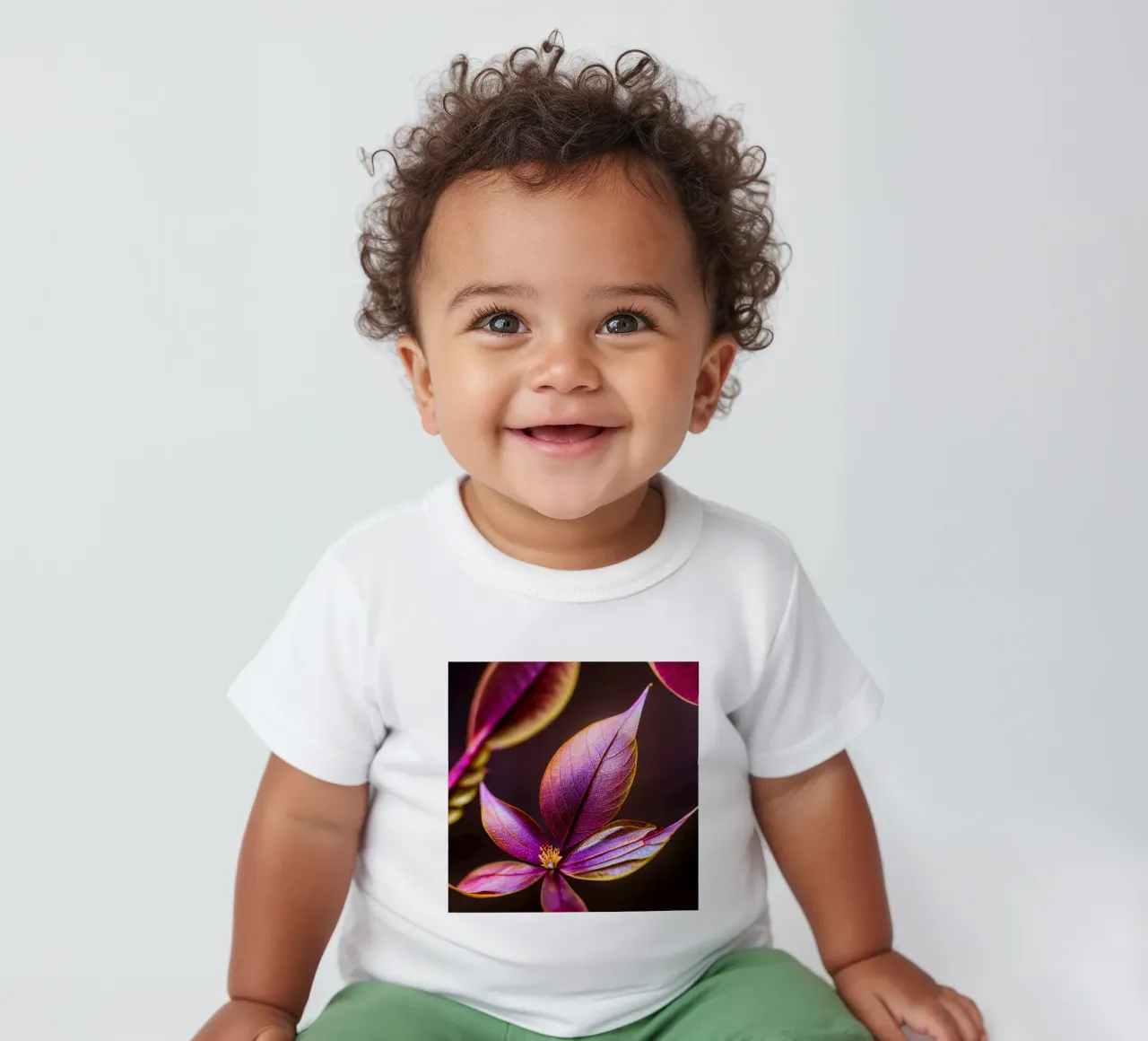 Makro Gewöhnliche Crape Myrtle Blume Baby T-Shirt von Bold Blooms