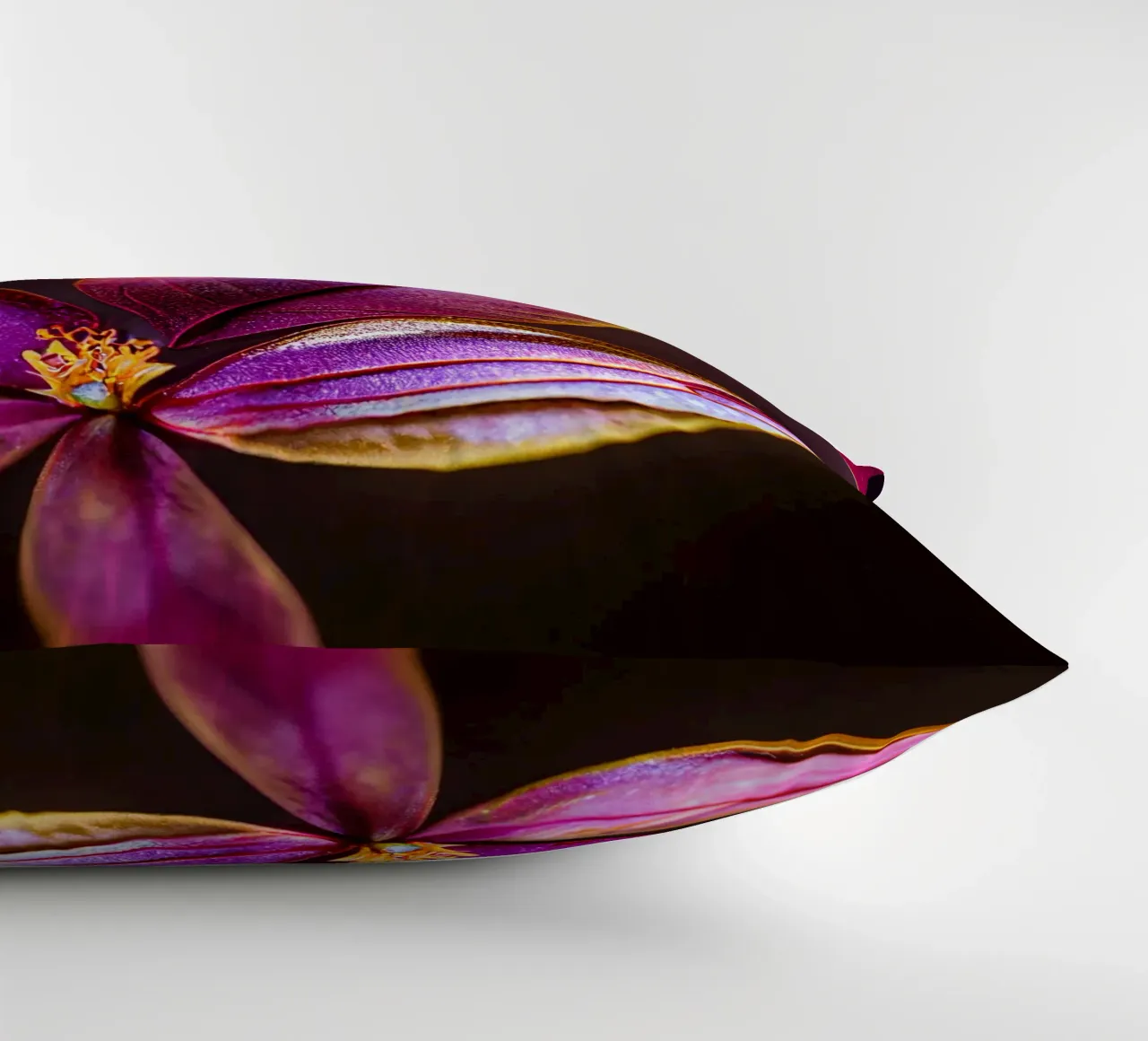 Macro Fleur de myrte commun coussin de Bold Blooms