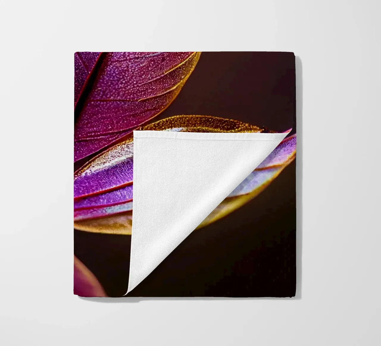 Macro Fleur de myrte commun serviette de plage de Bold Blooms