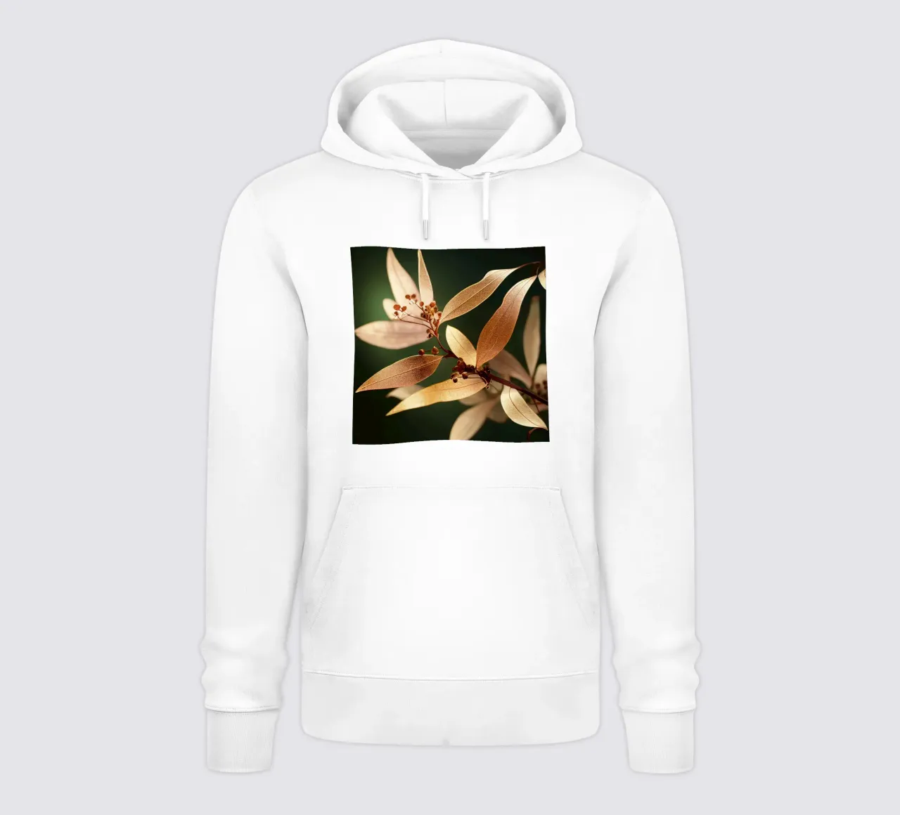 Makro Gewöhnliche Crape Myrtle Blume Hoodie von Bold Blooms