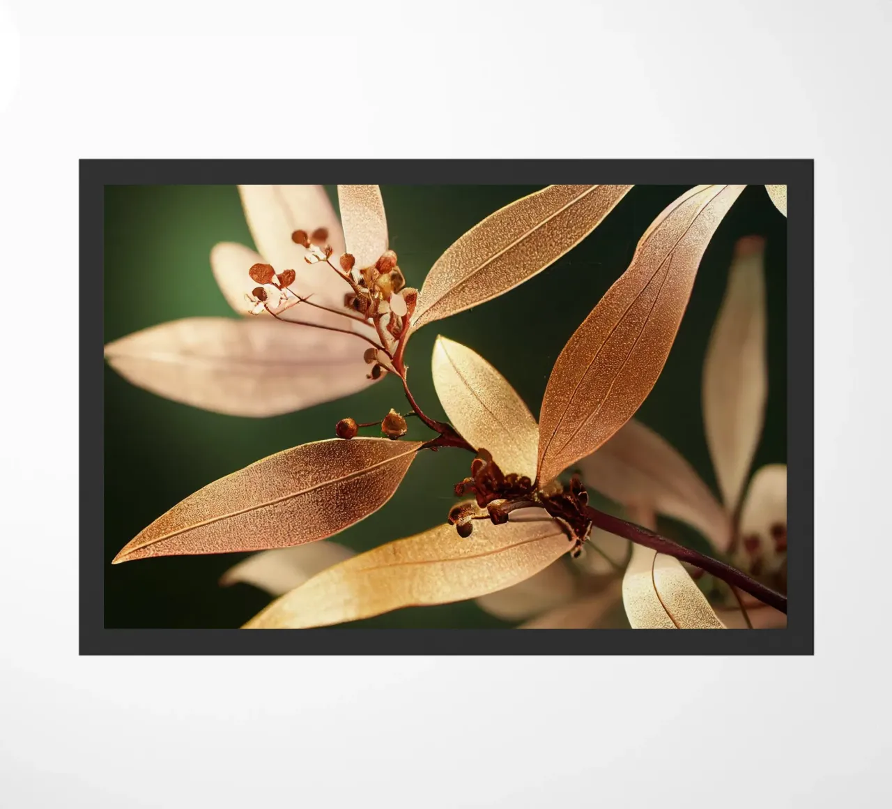 Makro Gewöhnliche Crape Myrtle Blume Fußmatte von Bold Blooms