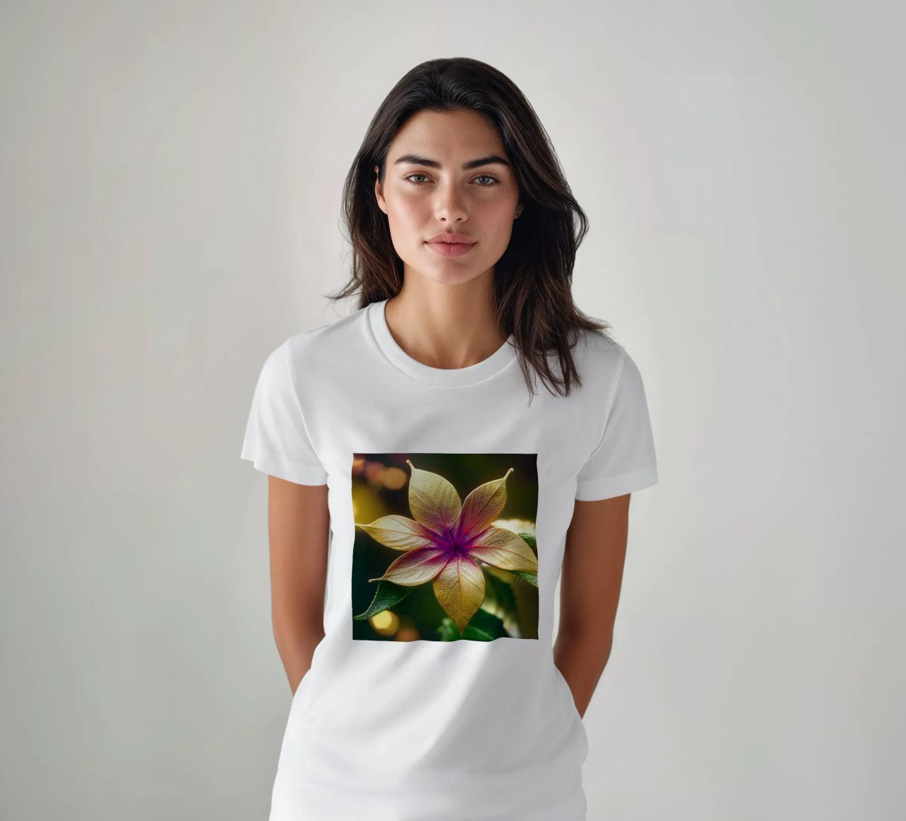 Macro Fiore di lantana comune t-shirt da Bold Blooms