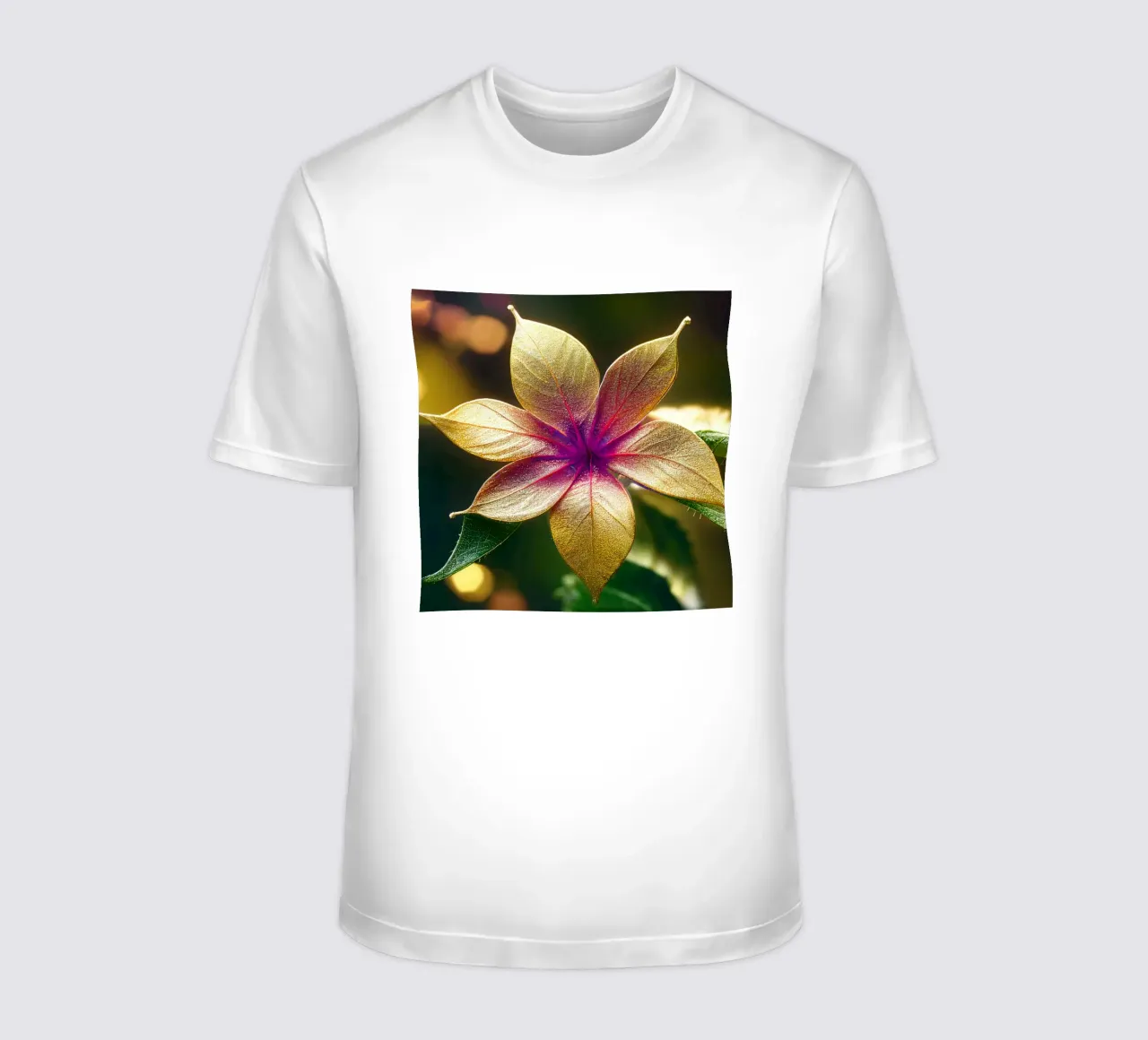Macro Fleur de Lantana t-shirt de Bold Blooms