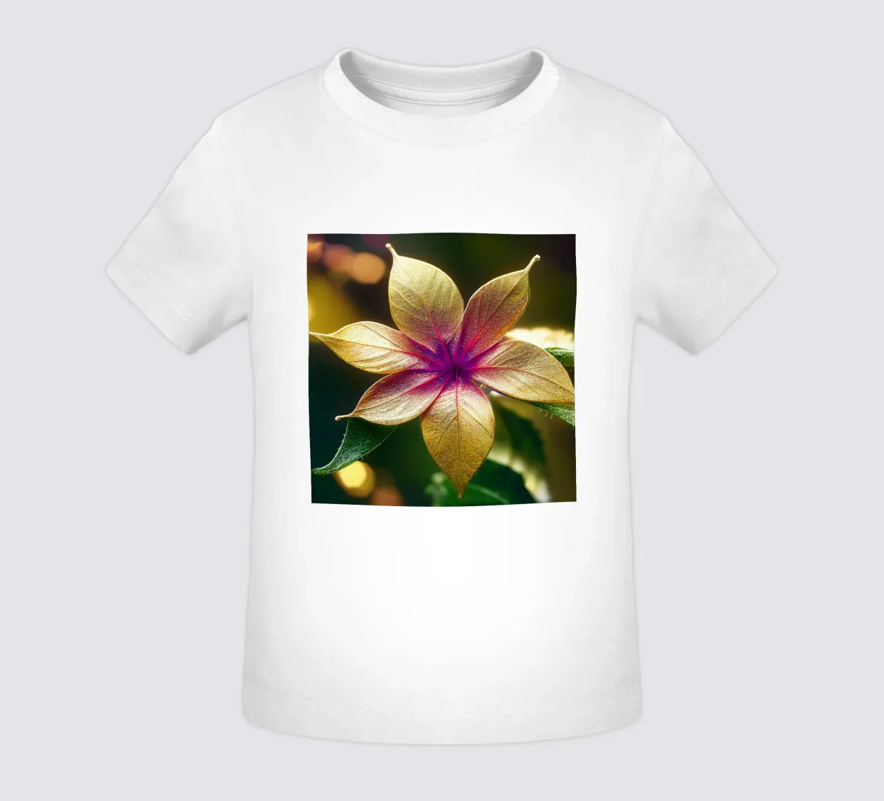 Makro Gewöhnliche Lantana-Blume Baby T-Shirt von Bold Blooms