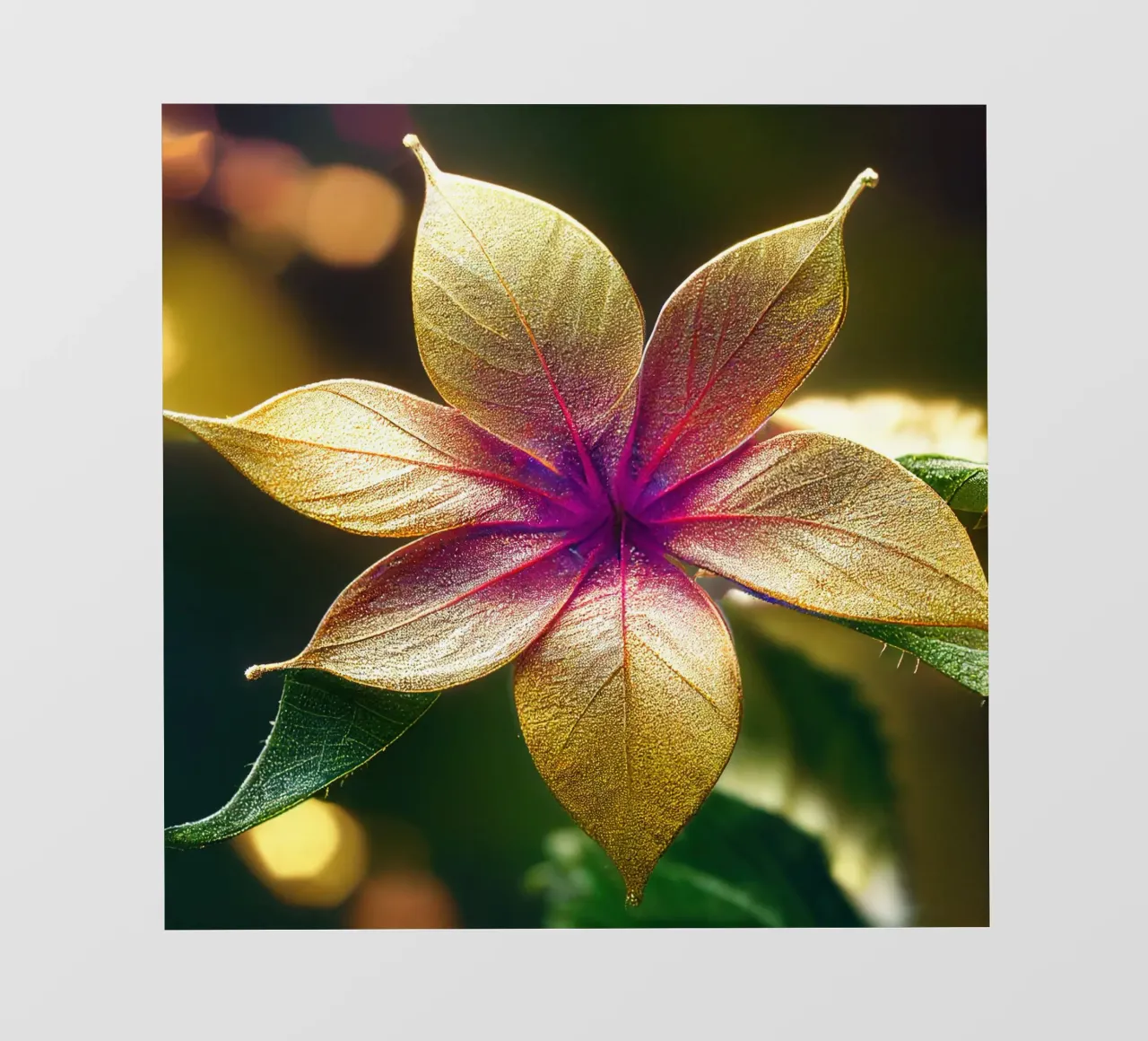 Macro Fiore di lantana comune pellicola backlit da Bold Blooms