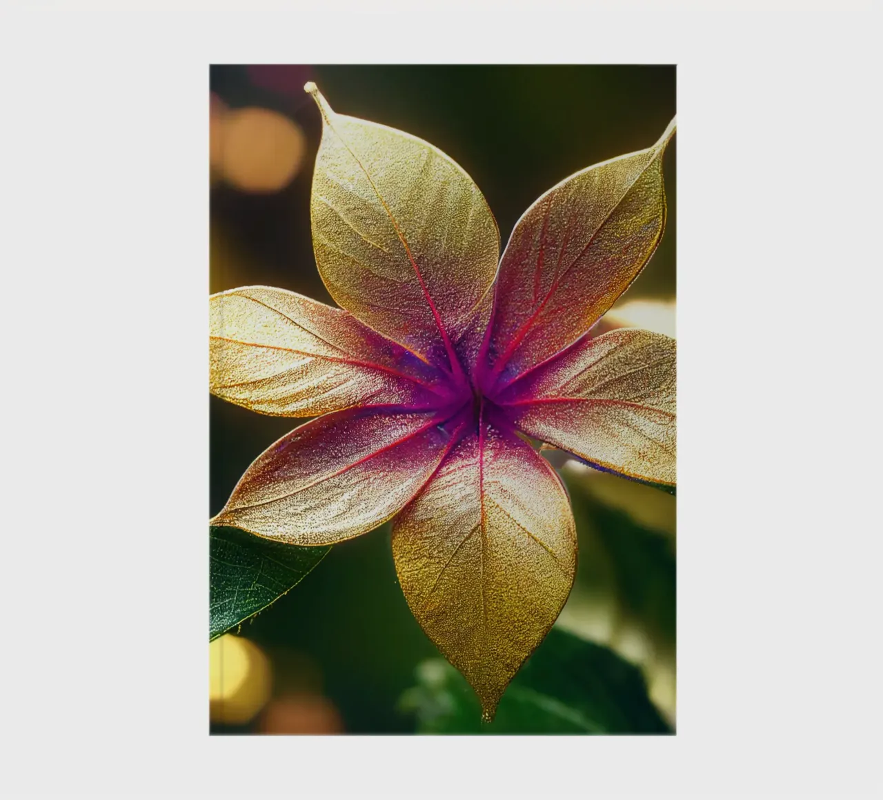 Makro Gewöhnliche Lantana-Blume Notizbuch von Bold Blooms