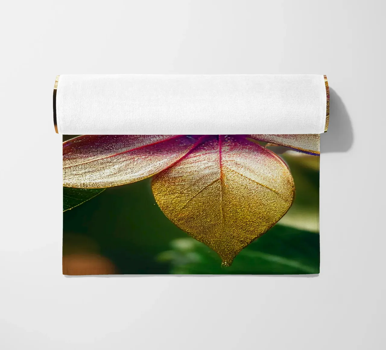 Macro Fleur de Lantana serviette de plage de Bold Blooms